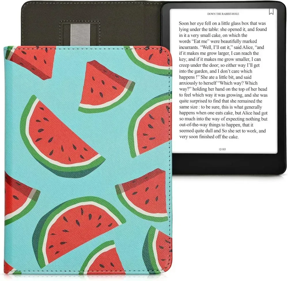 Puzdro KW Mobile - Watermelon - KW5781028 - pre Amazon Kindle Paperwhite 5 (2021) - viacfarebné, vrecko na ruku