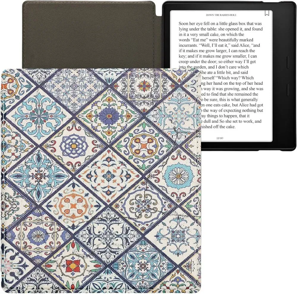Puzdro KW Mobile - Morrocan Vibes in Multicolor - KW4941739 - pre Amazon Kindle Oasis 2/3 - viacfarebné