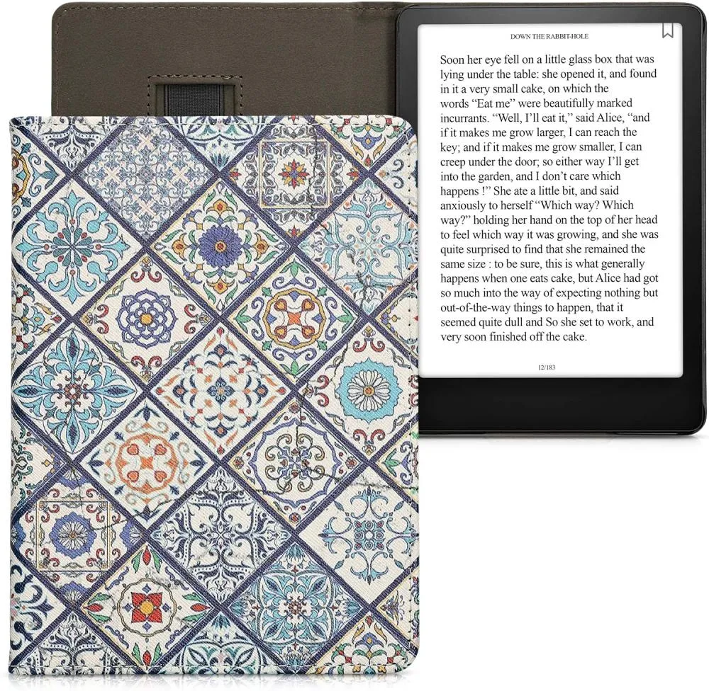 Puzdro KW Mobile - Morrocan Vibes in Multicolor - KW5781025 - pre Amazon Kindle Paperwhite 5 (2021) - viacfarebné, vrecko na ruku