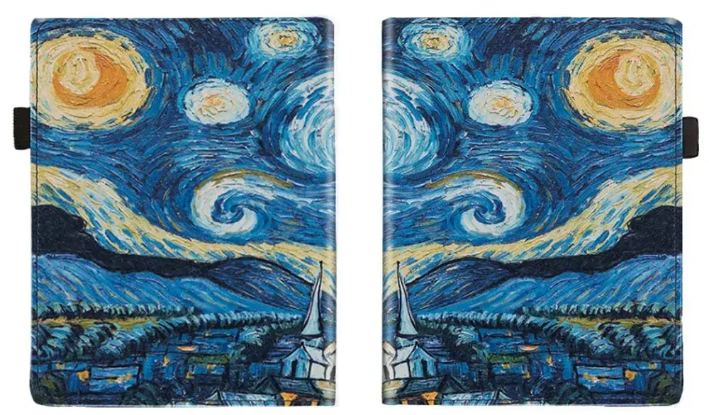 Fortress FT4015 Premium - puzdro so stojanom pre Amazon Kindle Paperwhite 5 (2021) - motív Gogh, magnet, AutoSleep