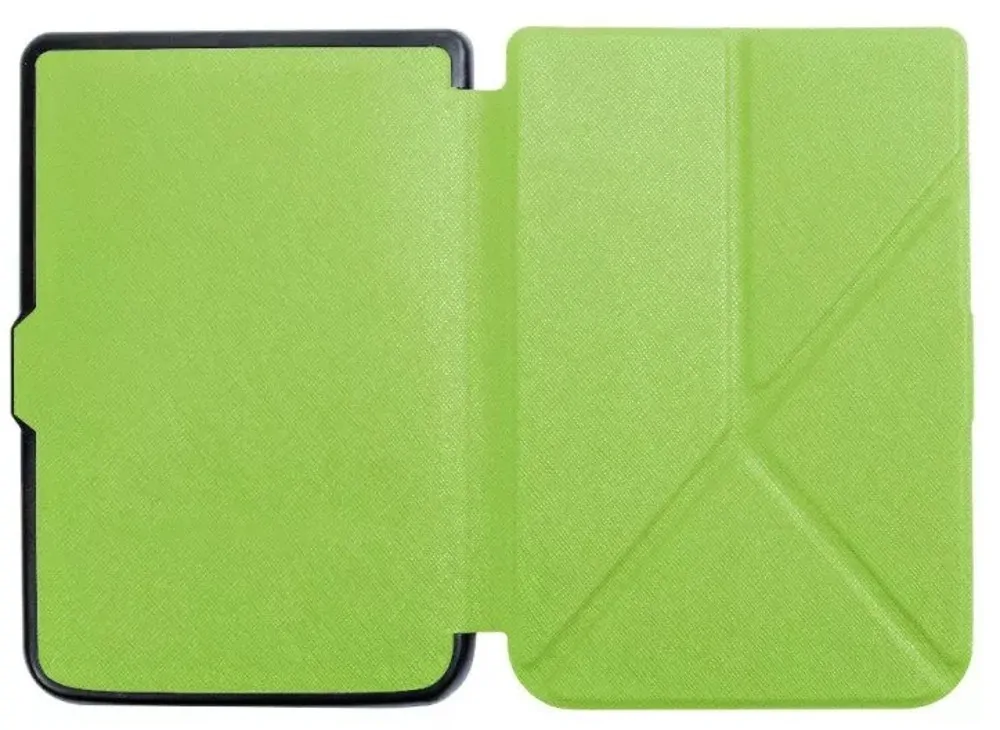 Puzdro Origami Durable Lock pre Pocketbook 614 / 615 / 624 / 625 / 626 - zelené, stojan, magnet