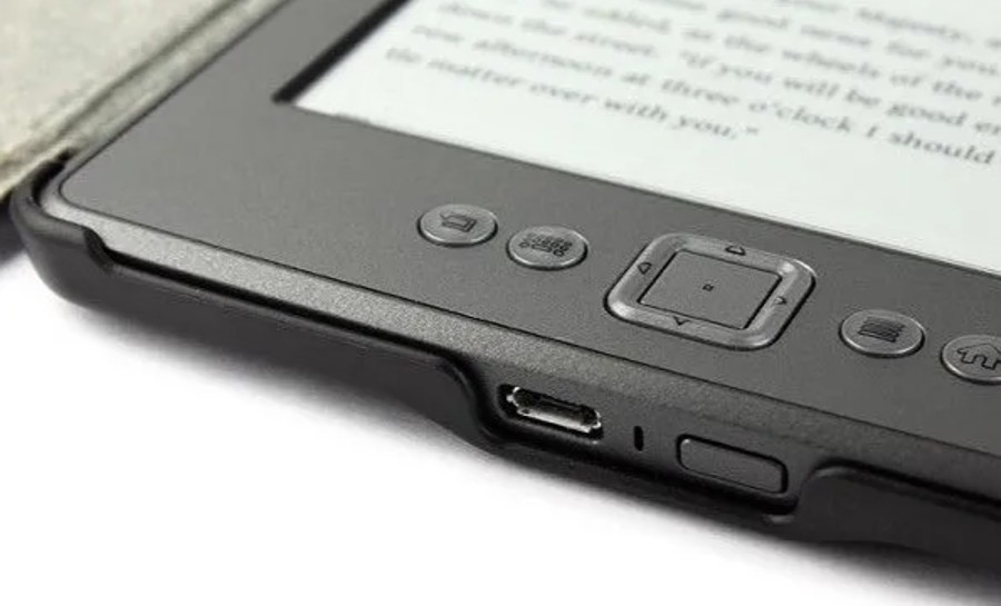 ARMORI STANDER S098, púzdro so stojanom Origami pre Amazon Kindle 4/5 - čierne