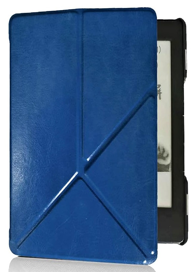 ARMORI STANDER S099, púzdro so stojanom Origami pre Amazon Kindle 4/5 - tmavo modré