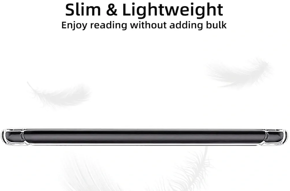 Armori Siliconer S129 - Púzdro TPU Silicone - pre Amazon Kindle Paperwhite 1/2/3 - silikónové, priehľadné