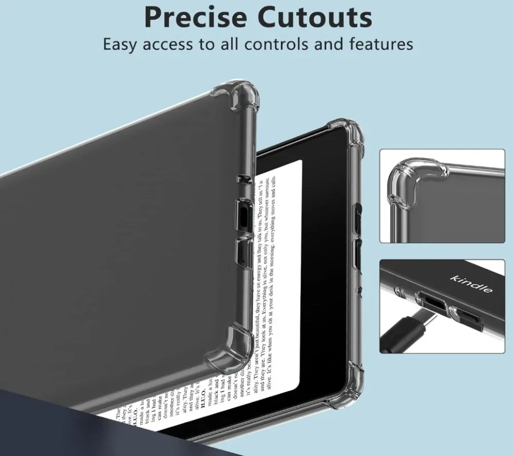 Armori Siliconer S131 - Púzdro TPU Silicone - pre Amazon Kindle Paperwhite 5 (2021) - silikónové, priehľadné