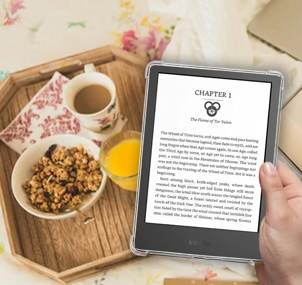 Armori Siliconer S132 - Púzdro TPU Silicone - pre Amazon Kindle 2022 - silikónové, priehľadné