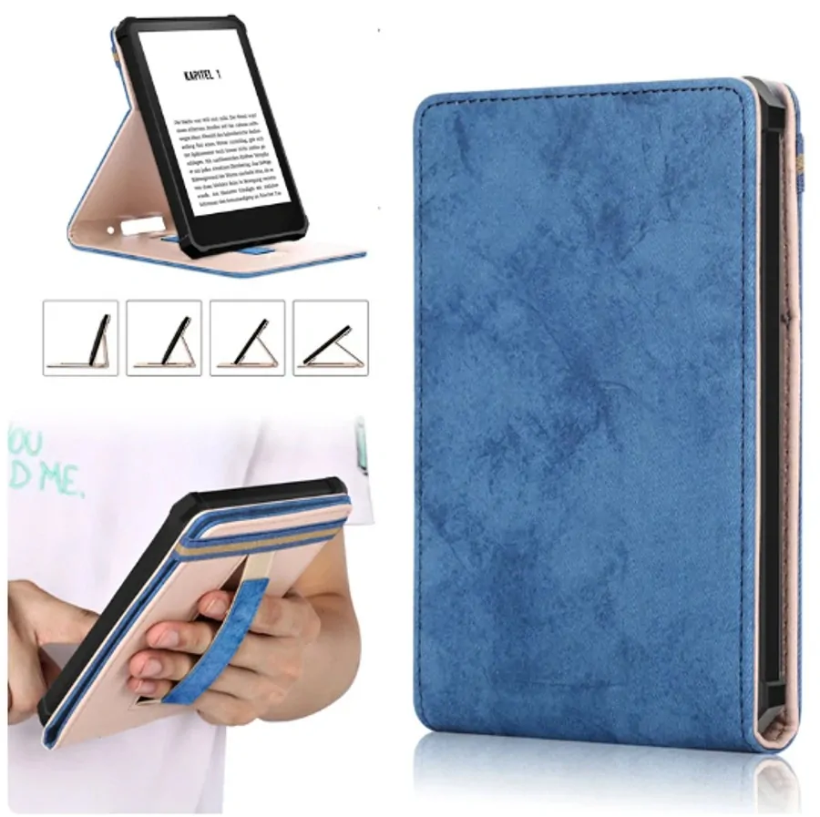Armori Shelter H170 - puzdro so stojanom pre Amazon Kindle 2022 - tmavo modré