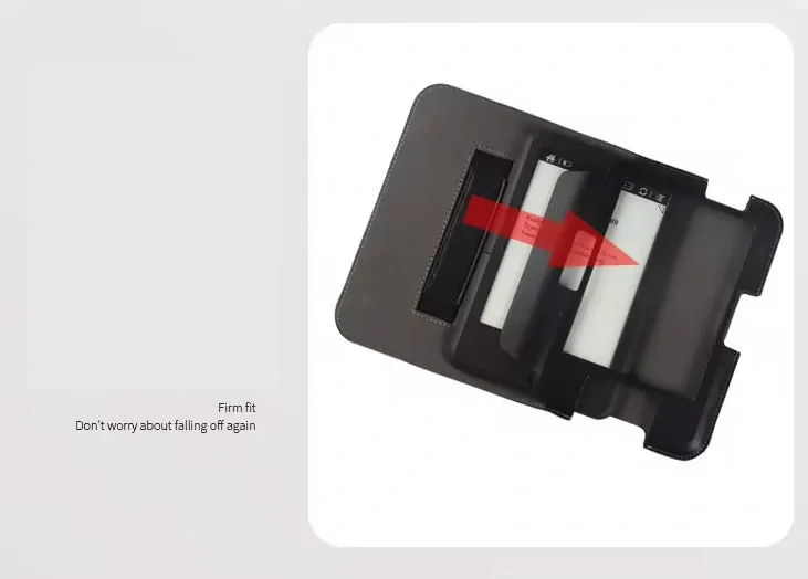 ARMORI LOCKER L213 - Obal na čítačku C-Tech Lexis I/II - čierne, magnet