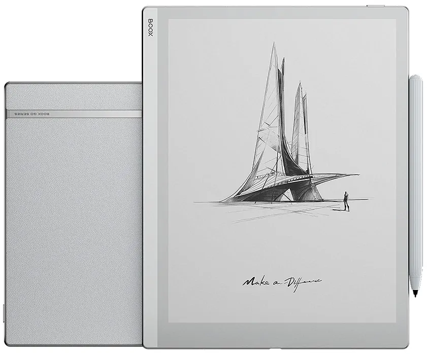 ONYX BOOX GO 10.3, 64 GB, Bluetooth, Android 12, E-ink displej 10.3 ", WiFi - biely