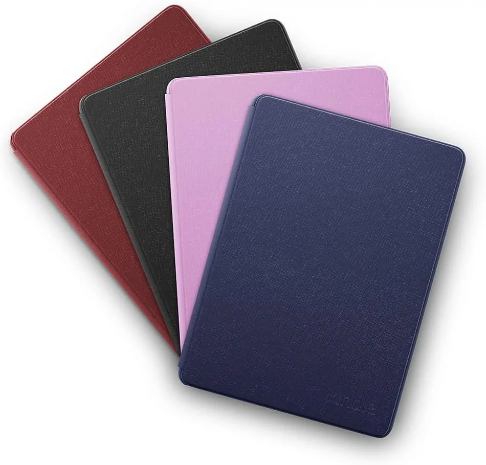 Originálne púzdro Amazon Kindle Paperwhite 5 (2021) - KP5LERE, pravá koža, červené (Merlot)