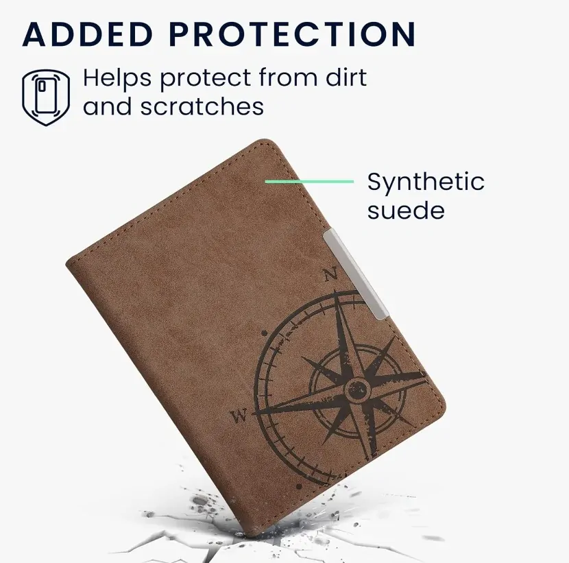 Puzdro KW Mobile - Navigational Compass - KW5492401 - pre Amazon Kindle Paperwhite 4 (2018) - hnedé