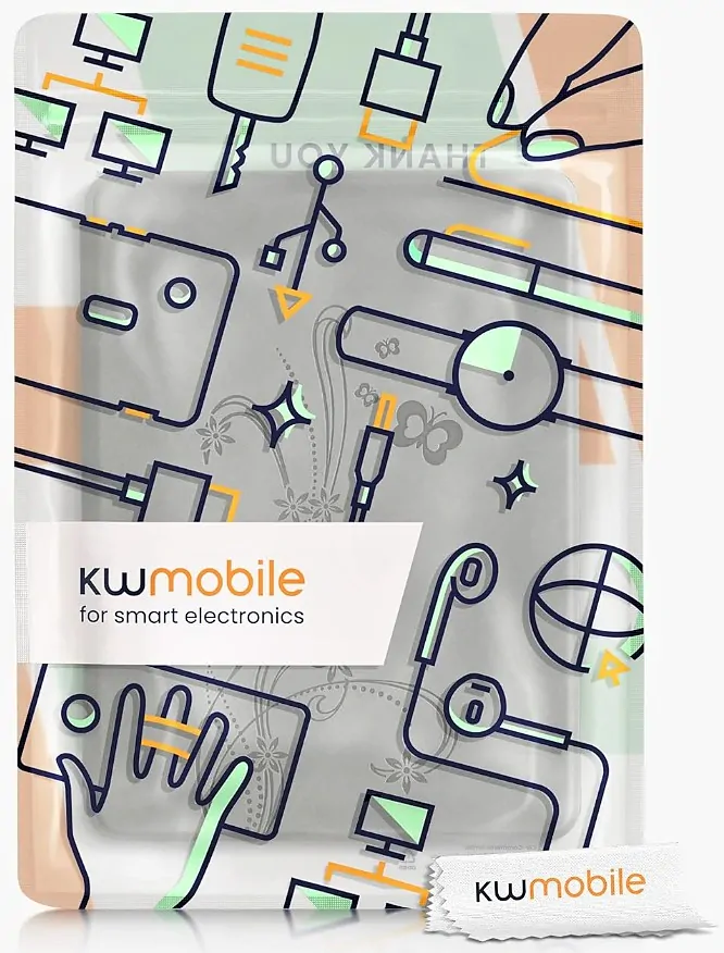 Puzdro KW Mobile - Butterfly Tendril - KW5625710 - pre Amazon Kindle Paperwhite 5 (2021) - šedé