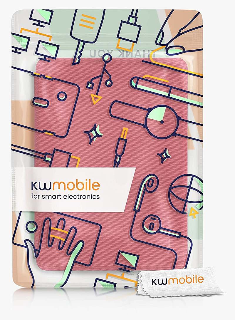 Púzdro KW Mobile - Nylon Book - KW5626509 - pre Amazon Kindle Paperwhite 5 (2021) - červené