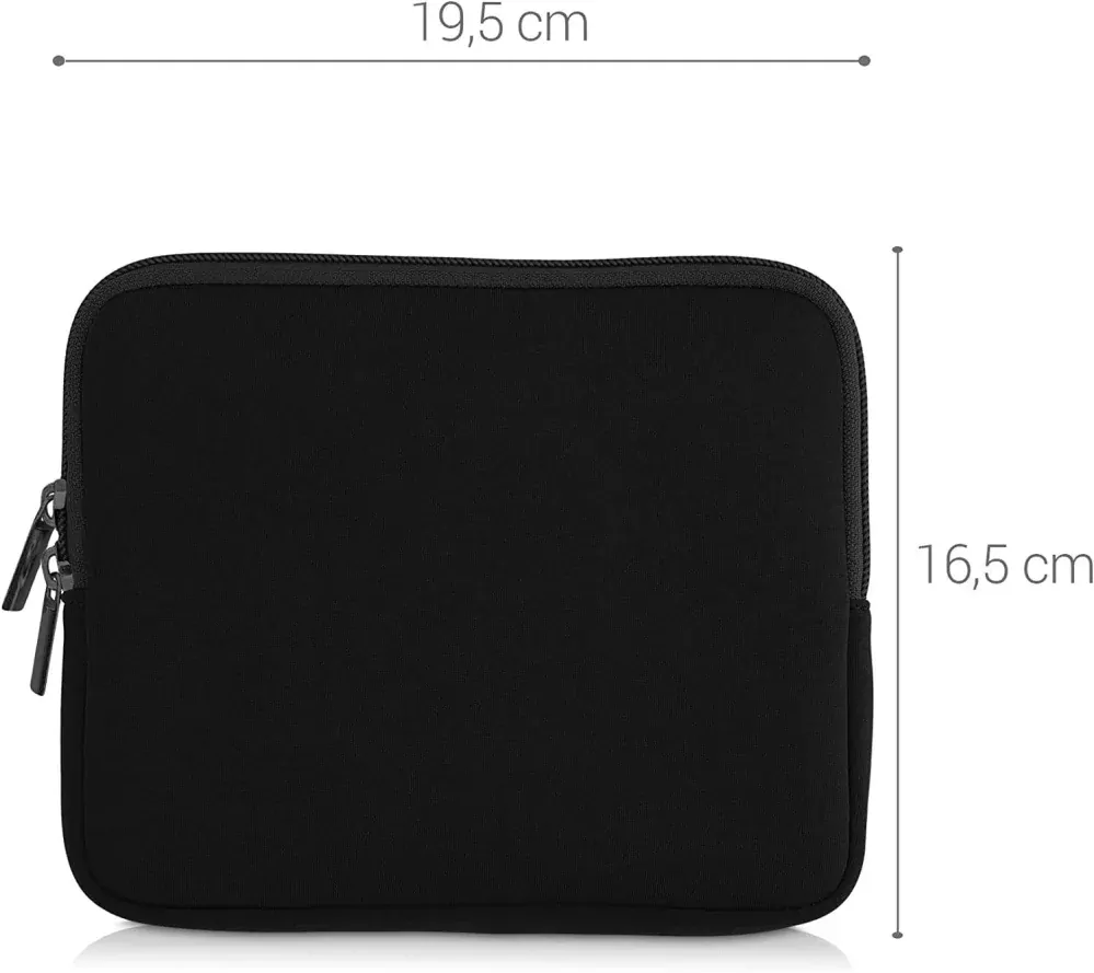 Púzdro KW Mobile Neoprene Zipper - KW5739701 - Univerzálne púzdro pre čítačky 6-7" - čierne