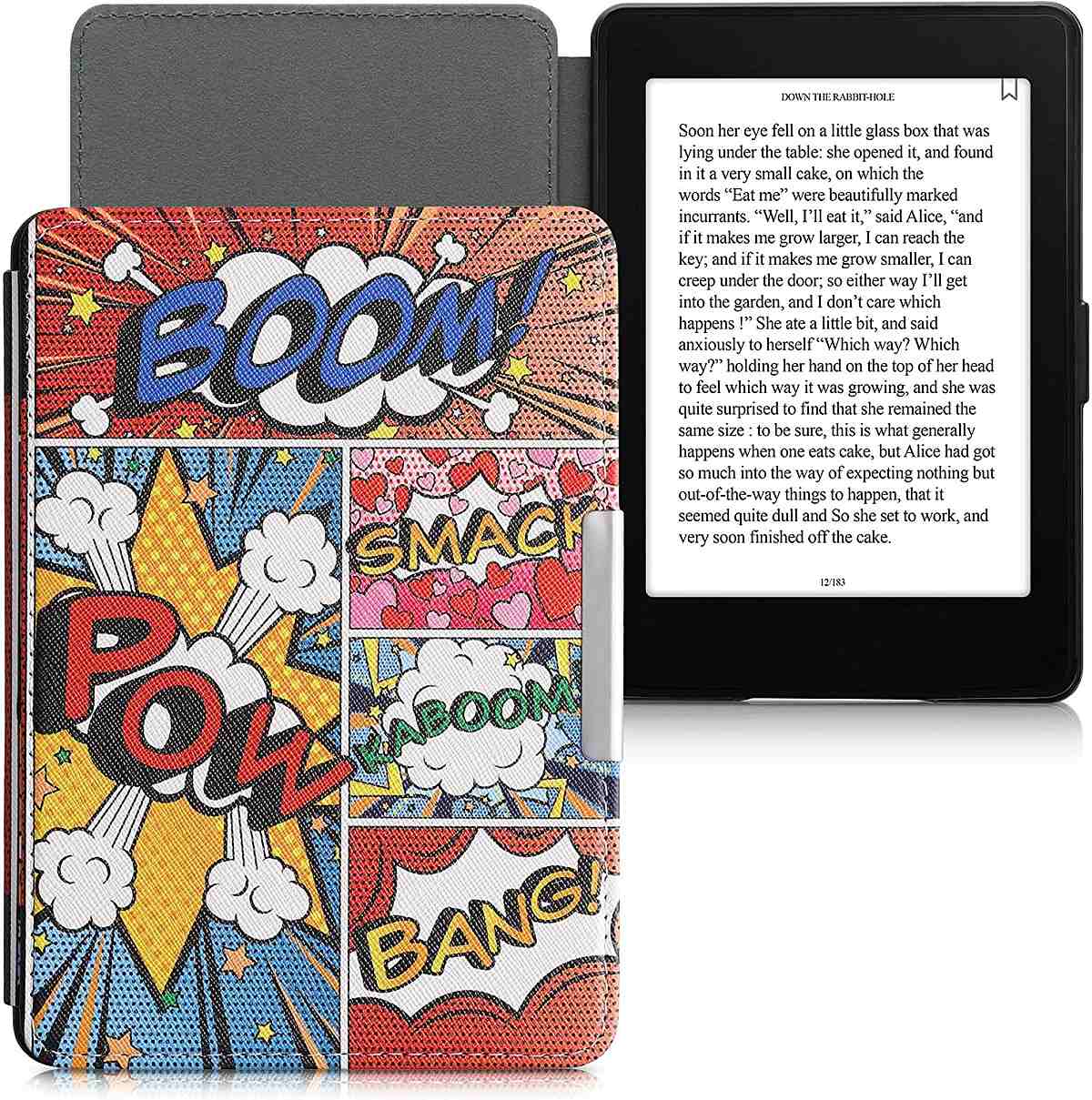 Puzdro KW Mobile - Comics Book - KW4556953 - pre Amazon Kindle Paperwhite 1/2/3 - viacfarebné