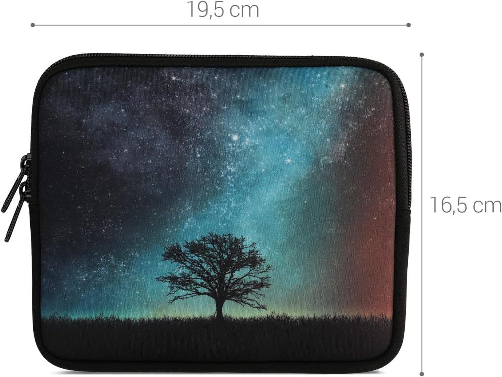 Púzdro KW Mobile Neoprene Zipper - KW5901501 - Univerzálne púzdro pre čítačky 6-7" - Cosmic Nature