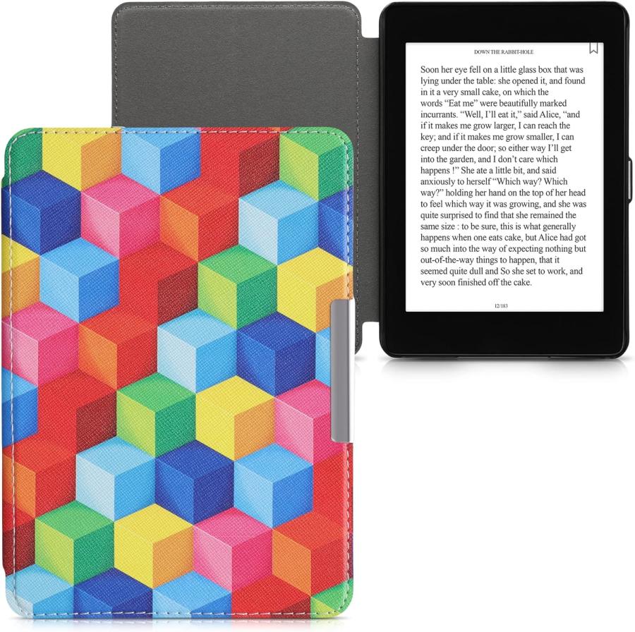 Puzdro KW Mobile - Colorful Blocks - KW5719403 - pre Amazon Kindle Paperwhite 4 (2018) - viacfarebné