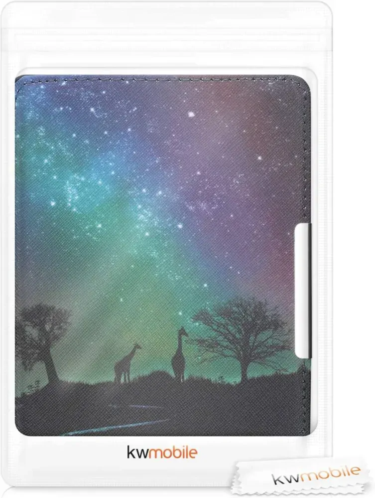 Puzdro KW Mobile - Starry Giraffes - KW4556927 - pre Amazon Kindle Paperwhite 1/2/3 - viacfarebné