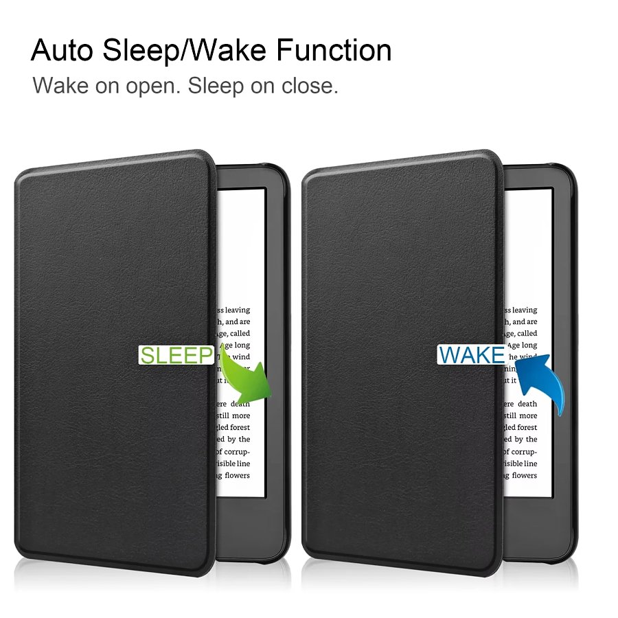 Puzdro Durable Lock K22-01 pre Amazon Kindle 2022 (11. gen) - čierne