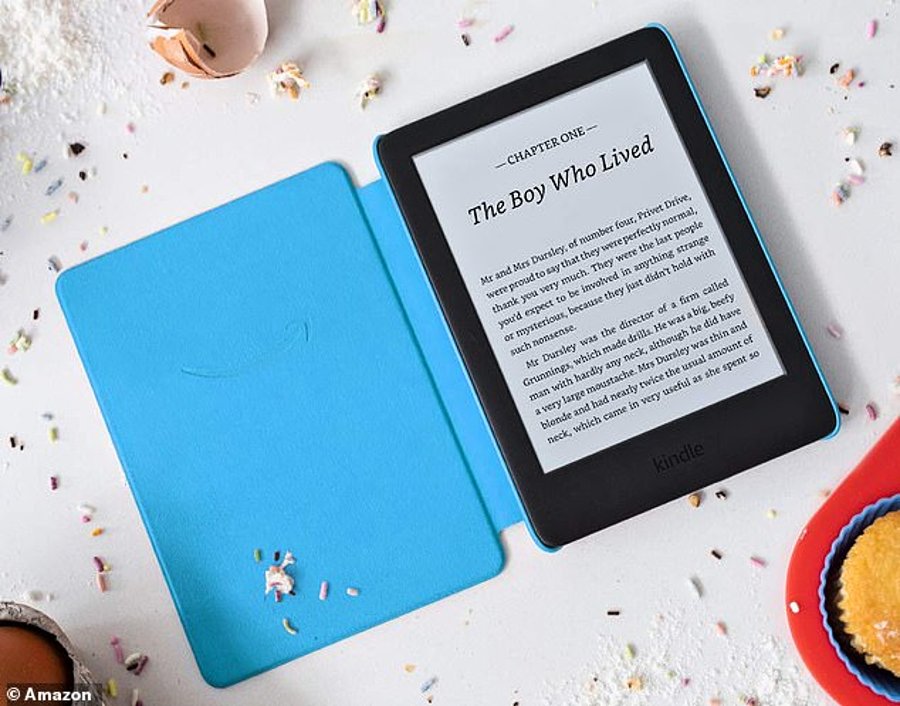 Originálne Amazon puzdro AM-K20-BL - pre Amazon Kindle 2020/2019 - modré