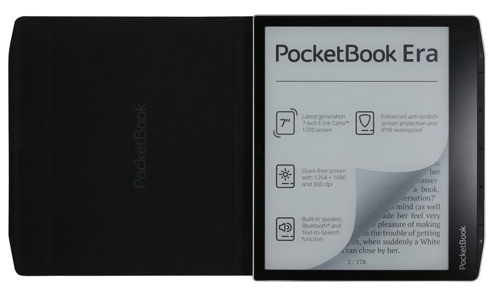 Púzdro HN-QI-PU-700-WB-WW Charge pre Pocketbook 700 Era - tmavo modré, orig. Pocketbook, QI nabíjanie