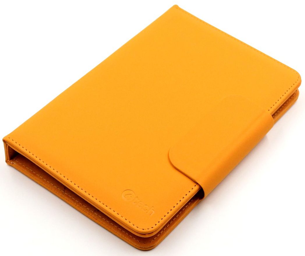 C-TECH PROTECT NUTKC-01O - púzdro univerzálne s klávesnicou pre 7"-7,85" tablety, FlexGrip - oranžové