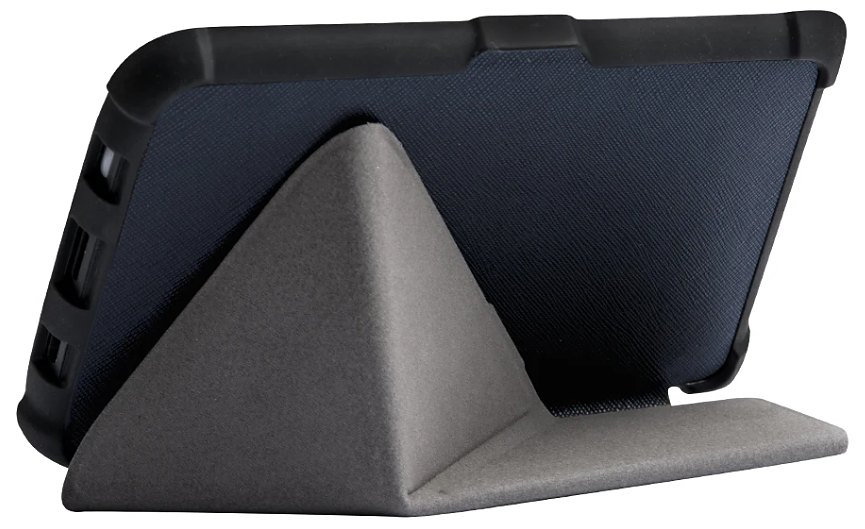 Origami Durable Lock ODL-102 púzdro pre Pocketbook 616 / 617 / 618 / 627 / 628 / 632 / 633 - tmavo modré, stojan, magnet