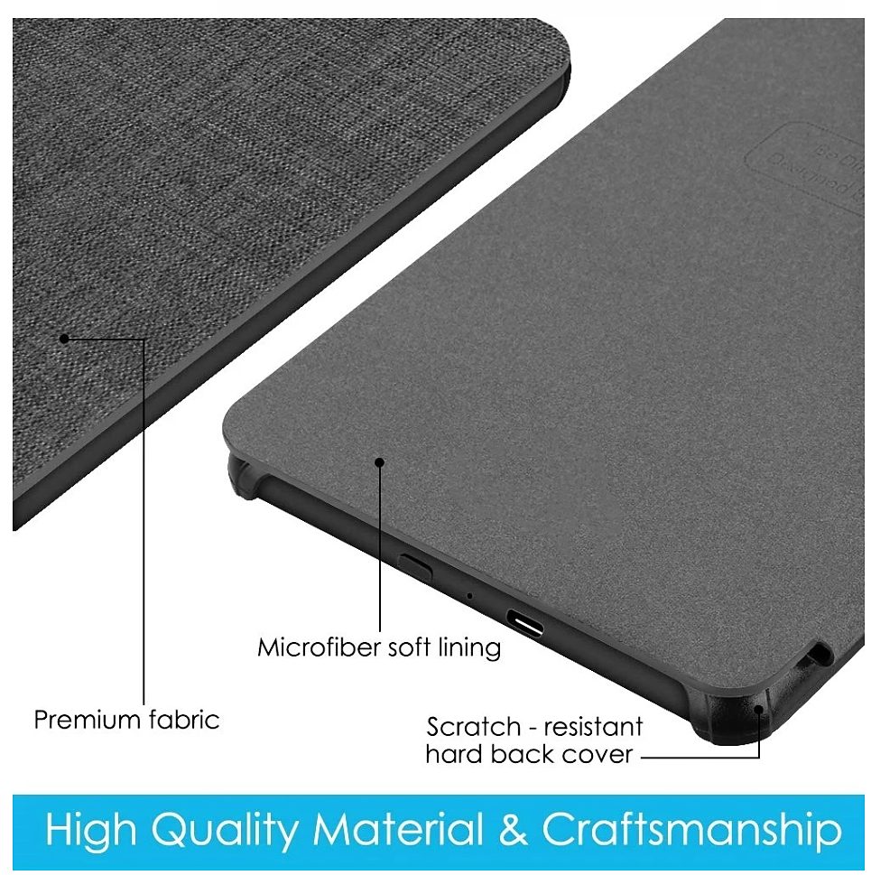 Durable Lock Fabric F-1244 - pre Amazon Kindle Voyage - svetlo modré