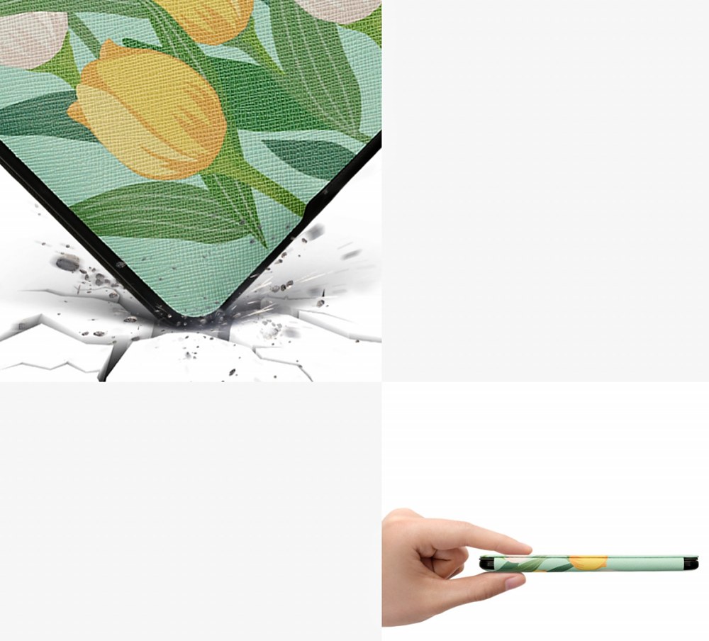 Puzdro KW Mobile - Tulip - KW2313645 - pre Amazon Kindle Paperwhite 1/2/3 - viacfarebné