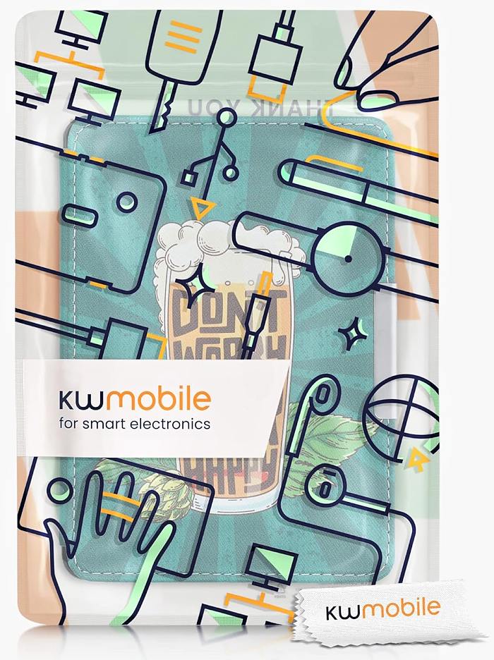 Puzdro KW Mobile - Dont Worry Beer Happy - KW4556933 - pre Amazon Kindle Paperwhite 1/2/3 - viacfarebné