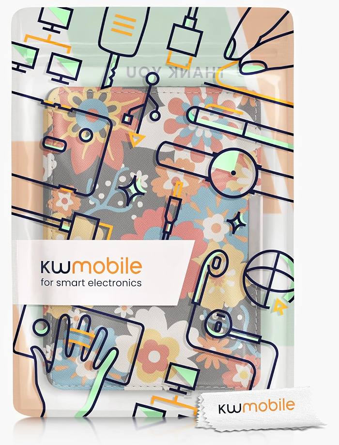 Puzdro KW Mobile - Vintage Flowers - KW2313644 - pre Amazon Kindle Paperwhite 1/2/3 - viacfarebné