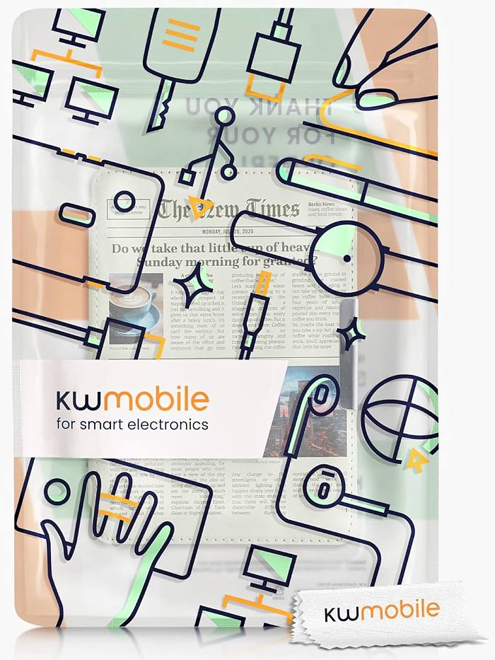 Puzdro KW Mobile - Front Page - KW4664465 - pre Amazon Kindle Paperwhite 4 (2018) - viacfarebné