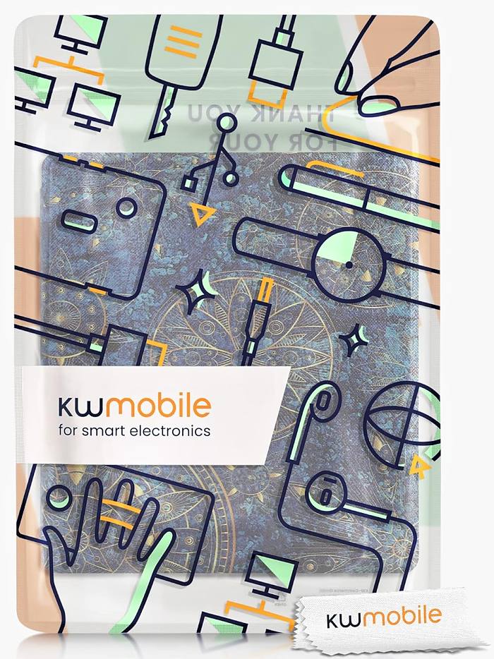 Puzdro KW Mobile - Golden Mandalas - KW4941725 - pre Amazon Kindle Oasis 2/3 - viacfarebné
