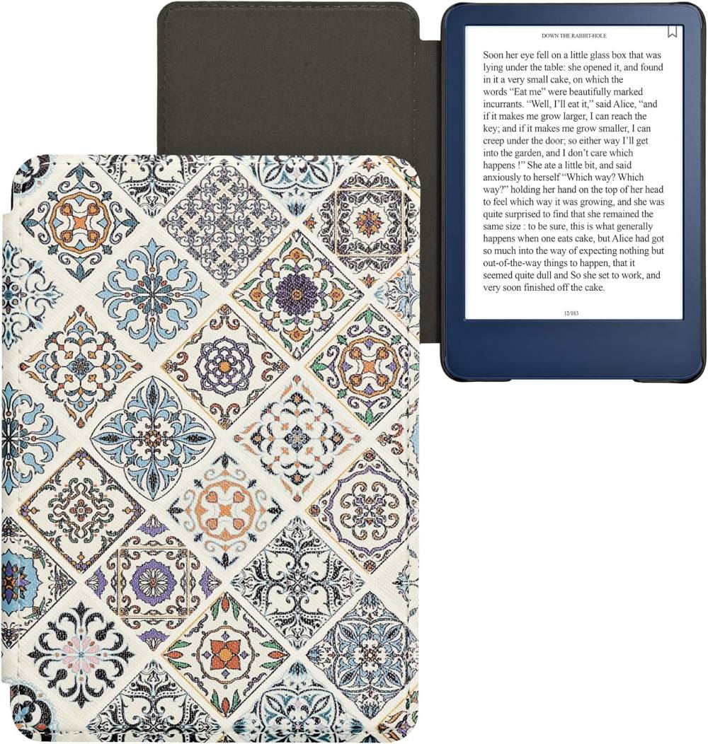 Puzdro KW Mobile - Moroccan Tiles - KW5998911 - pre Amazon Kindle 2022 - viacfarebné