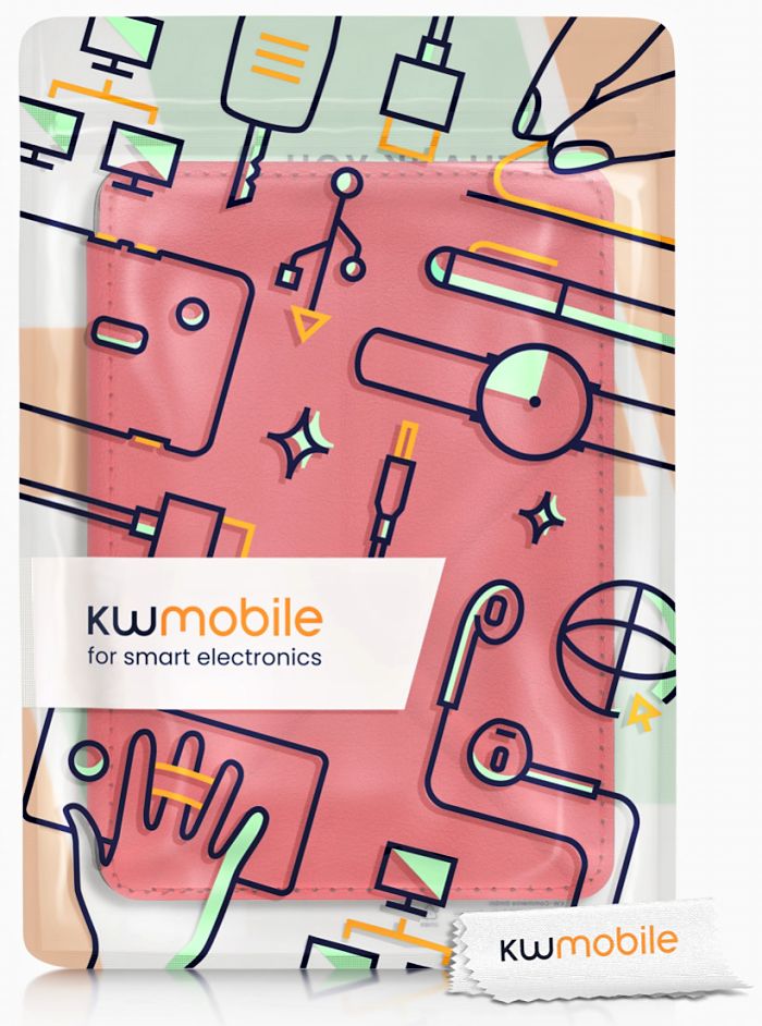 Puzdro KW Mobile - Origami Red Leather - KW5999709 - pre Amazon Kindle 2022 - červené