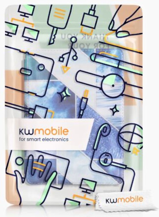 Puzdro KW Mobile - Geometric Patterns - KW5625667 - pre Amazon Kindle Paperwhite 5 (2021) - viacfarebné