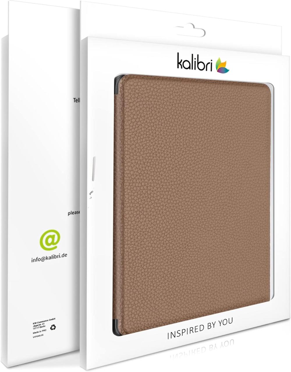 Puzdro KW Mobile (Kalibri) - Real Leather - KA5781205 - pre Amazon Kindle Paperwhite 5 (2021) - hnedá koža