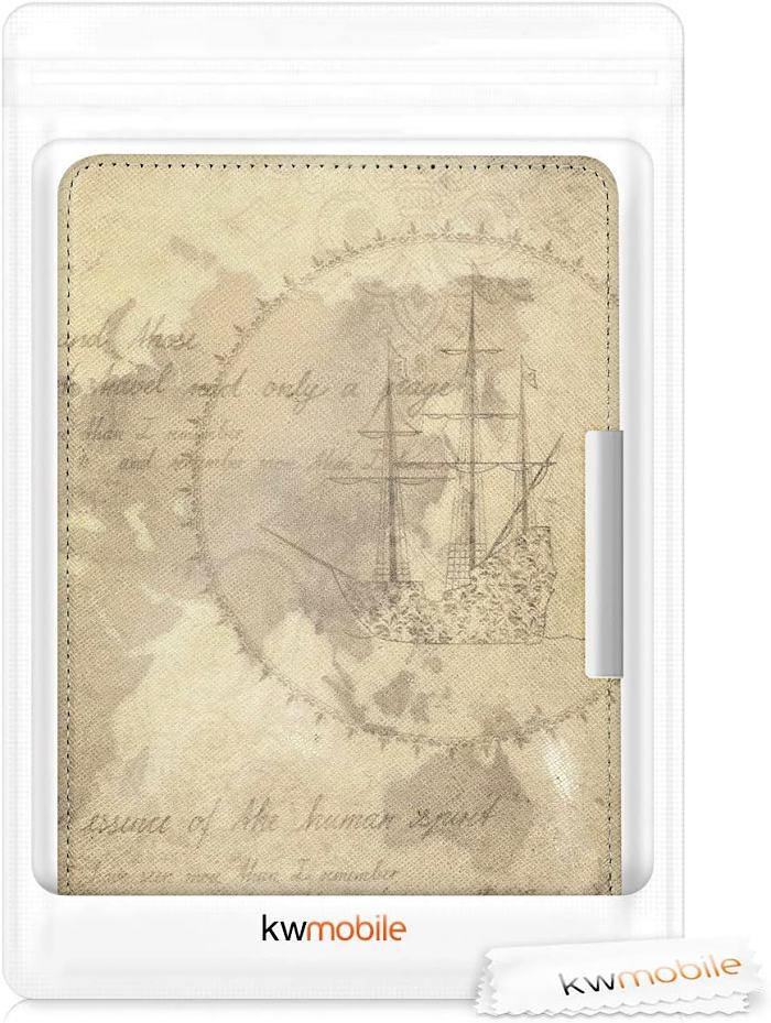 Puzdro KW Mobile - Travel Vintage - KW2313637 - pre Amazon Kindle Paperwhite 1/2/3 - viacfarebné