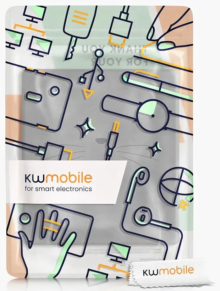 Puzdro KW Mobile - Meow Meow - KW5697208 - pre Amazon Kindle Oasis 2/3 - šedé