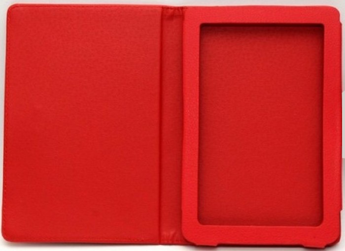 FORTRESS FT169 - Obal na čítačku Pocketbook 614 / 615 / 622 / 623 / 624 / 625 / 626 / 631 / 640 / 641 - červené, magnet