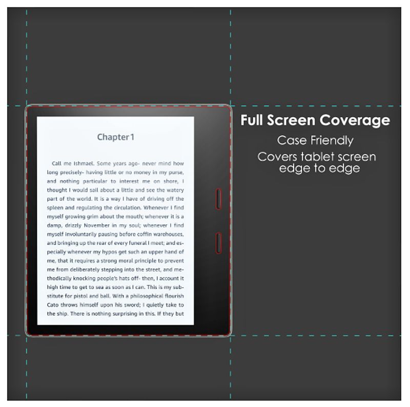 Ochranná fólia pre Amazon Kindle Oasis 1/2/3 - ScreenShield EB7 - displej 7", Screen Protector