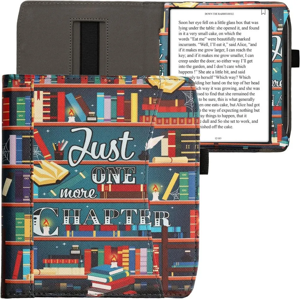 Puzdro KW Mobile - Library Motto - KW5939002 - pre Pocketbook 700 Era - viacfarebné