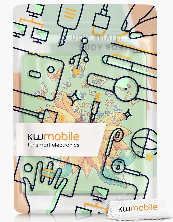 Puzdro KW Mobile - Sunflower Butterflies - KW4941723 - pre Amazon Kindle Oasis 2/3 - viacfarebné