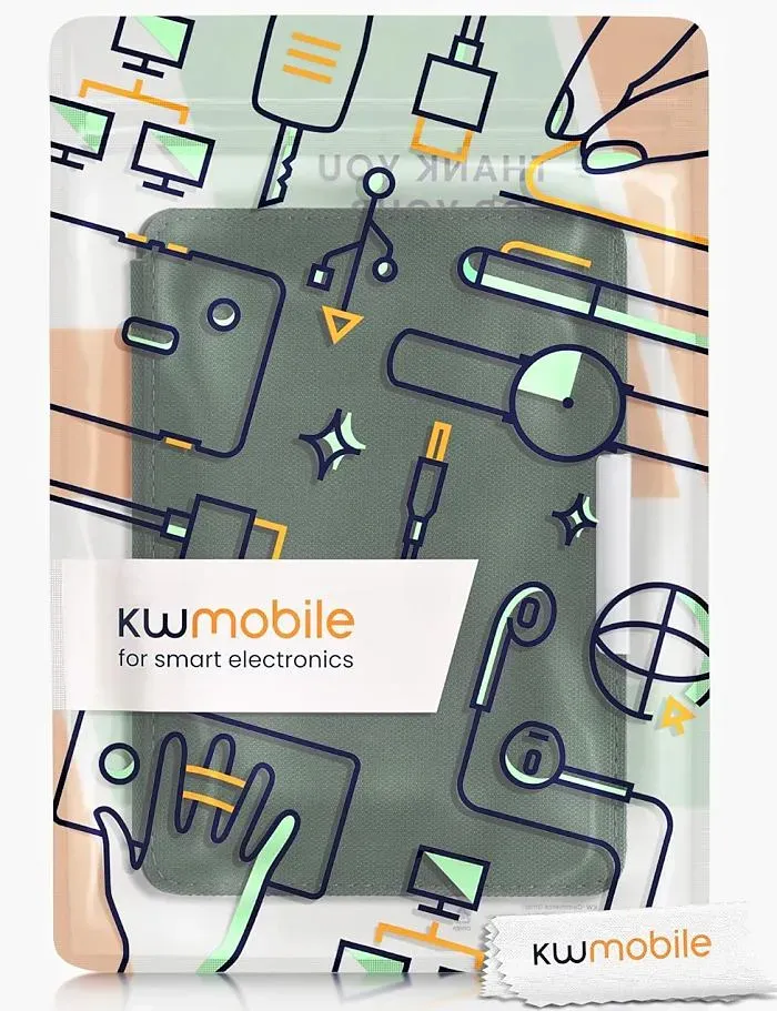 Púzdro KW Mobile - Nylon Book - KW4948780 - pre Amazon Kindle Paperwhite 1/2/3 - zelené
