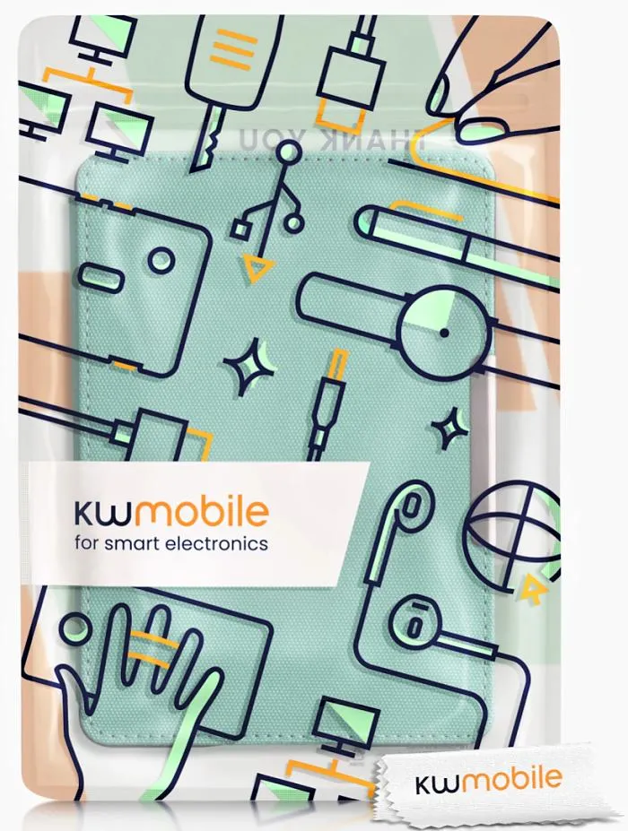 Púzdro KW Mobile - Nylon Book - KW4948771 - pre Amazon Kindle Paperwhite 1/2/3 - mint
