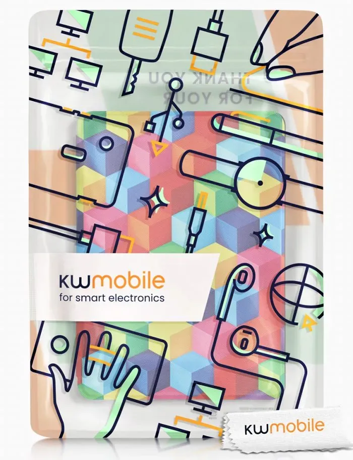 Puzdro KW Mobile - Colorful Blocks - KW5625623 - pre Amazon Kindle Paperwhite 5 (2021) - viacfarebné