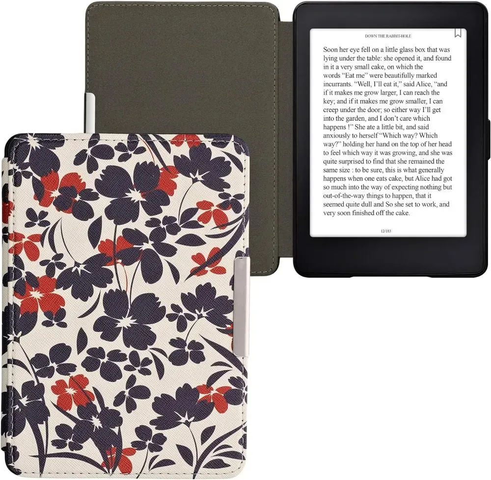 Púzdro KW Mobile - Flower Illustration - KW2582455 - pre Amazon Kindle Paperwhite 1/2/3 - viacfarebné