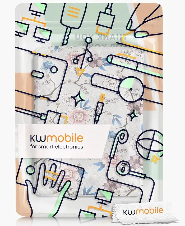 Puzdro KW Mobile - Flower Leaf - KW5983408 - pre Amazon Kindle Paperwhite 5 (2021) - viacfarebné