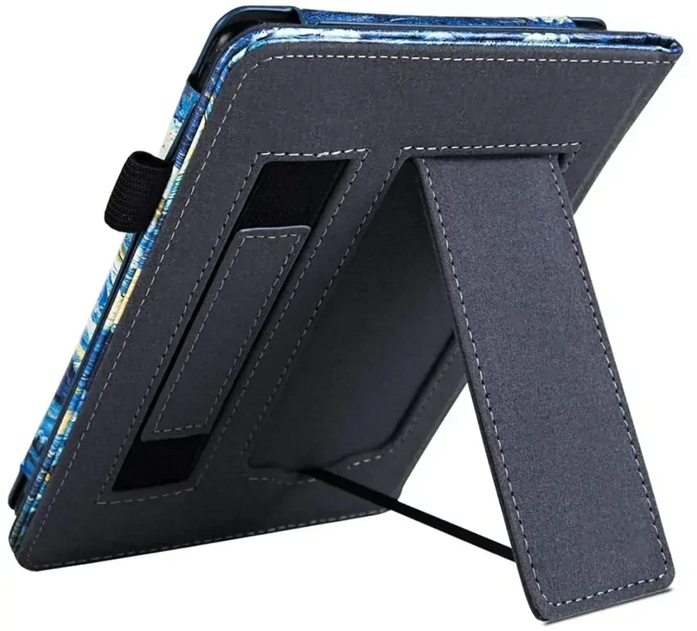 Fortress FT4015 Premium - puzdro so stojanom pre Amazon Kindle Paperwhite 5 (2021) - motív Gogh, magnet, AutoSleep