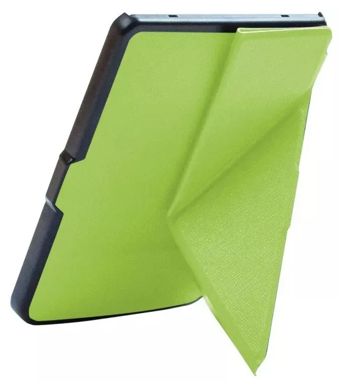 Puzdro Origami Durable Lock pre Pocketbook 614 / 615 / 624 / 625 / 626 - zelené, stojan, magnet